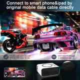 Mini Projector YT300 LED Smart TV 320*240 Portable Home Theater USB Wire Wifi Wireless Sync Phone Game Beamer 1080P Vide