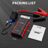 Utrai 1000A Peak Current Jumpstart 12V/8A jump starter power bank portable car battery mini jump starter Wholesale Factory