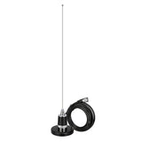 MR200 black NMO interface car antenna+suction cup [UV dual segment/4-meter feeder/SL16-J interface]