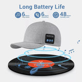 Hat With Bluetooth Speaker, Outdoor Music Baseball Cap, Headset With Mic, Handsfree Headphone