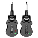 LEKATO WS-50 Electric Guitar Transmitter Receiver System Wireless 4 Channels ISM 5.8Ghz Rechargeable For Guitar Accessories