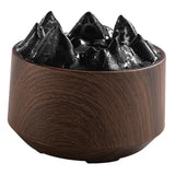 Volcano Large Capacity Timeable with Light 300 ml Modern Art Scent Humidifier for Bedside Table Yoga SPA Desktop Home