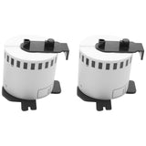 5X Brother DK-22205 Printer Labels 62Mm Roll+Spool For QL-560 QL-570