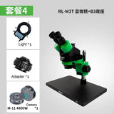 HD Binocular Trinocular Microscope 7-45X Continuous Zoom HDMI External Monitor Interface RL-M3T Mobile Phone Chips Repair Tools