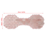 Jadestone Eye Pad Reduce Stress Rose Quartz Jadestone Sleep Eye Pad Pink for Eye Skin for Puffiness
