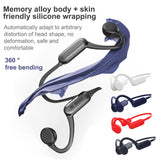 Bone Conduction IPX8 Waterproof Headset Hands-free Earphone Player