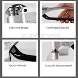 W-20 Portable Webster Hardness Tester for Metal 0.6-6mm Thickness Aluminum Alloys Hardness Measuring Hardness Tester Durometer