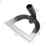 Agricultural Handheld Hollow Hoe Manganese Steel Weeding Hoe Planting Vegetable Gardening Loosening Soil Weeding Tools
