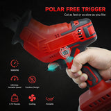 Cordless Reciprocating For Milwaukee 18V Battery 3000SPM Variable Speed Saber Saw Wood Metal PVC Pipe Cutting (No Battery)