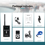T130/T131pro Tour Guide Scenic Area Museum Explainer Type-C Remote 160m