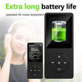 MP3 Player USB Charging Record Digital Display Screen Media Lossless Portable Pocket Sports Running Walking Music Play Hot Sale