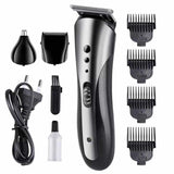 Kemei electric hair clipper KM-1407 razor shaver nose trimmer 3 in 1multi-function head washable hair trimmer