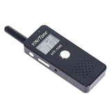 HT-108 Mini Walkie Talkie Portable with Handset Light Weight Large Capacity Lithium Battery Rechargeable