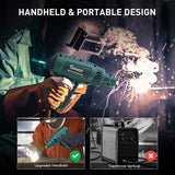 hine Kit, Faiuot Handheld IGBT Digital Inverter Technology ARC Welder MMA Welding Gun 110V Hot Start Portable