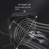 Electric Adjustable Speed Soldering Absorber Fume Extractor Filter Ventilation Fan Low Noise