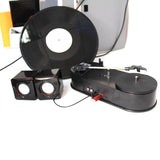 Mini Vinyl Record Player Gramophone Direct Rotation U Disk MP3 Dual Speed 33