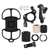 Safe Riding Mount Stable Four-sided Buckle Design Bike Phone Holder Hands-free for Cycg