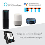 Smart WiFi Thermostat Temperature Controller Electric Warm or Heating Water Gas Boiler Works with Echo Google Home Tuya