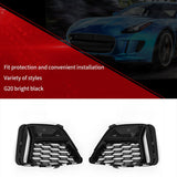 Top-1Pair Front Fog Lamp Grille Trim Cover For 3 Series G20 G21 G28 M340I 2019-2022 51118075649 51118075650