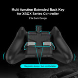 Replacement Controller Back Attachment Gamepad Joystick Rear Button Extension Key Adapter for Children Game Accessories