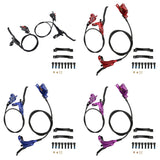 ZTTO MTB 4 Piston Front Rear Mountain Bike CNC Oil Bilateral Hydraulic Disc Brake