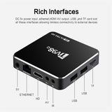 TV98Q Android 12.1 TV Allwinner H313 Quad Core 2GB 16GB 2.4G 5.0G WIFI UHD 4K Media Player Set Top Box