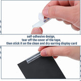 450 Pcs Bulk Plastic Adapter Self Adhesive Lip Hanger For Earring Necklace Card Jewelry Display