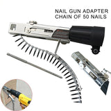 Nozzle Adapter Set Sleeve Screw Plastic + Stainless Steel Tool Fittings Is Suitable For Electric Drill Woodworking Tools