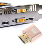 Software Into Full Operation with Virtual Display Trick Monitor Productivity Enhance Graphics Card for Camouflaged