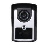 7 inch Monitor HD Video Door Phone Intercom System IR Night Vision Wired Doorbell Camera