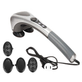 Handheld Back Massager Comfortable Household Double Node Handheld Shoulders Leg Foot Massage Device