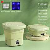 Portable Washing Machine - 4.5L, Mini Dehydratable For Dormitory, Student, Travel