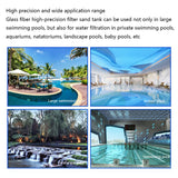 Sand filter water purification circulating system Swimming pool sand tank filtration pump