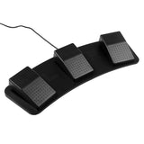 Premium USB Triple Multifunctional Customized Foot Pedal - FS23-PM for Image Acquisition & Song Game Control
