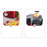 220V 2L Heavy Duty Commercial Grade Slow 2 Speed Centrifugal Easy Wash Electric Fruits Juicer hine