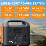 Bank 110v 220v Solar 150W Portable Power Station