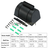 5m 10m Wall Mounted Bollard Barriers Plastic Retractable Belt With Magnet Fence Guardrail Warning Tape