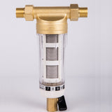 1PC Pre Purifier Sediment Water Filter Central Prefilter System Backwash Remove Contaminant Stainless Steel Mesh