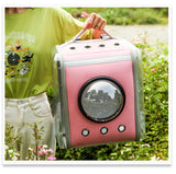 New Cat Bag Transparent Space Capsule Pet Backpack Foldable Eva Pet Bag