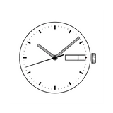 NH16A Double-Calendar Three-Pin High-Precision Automatic Mechanical Watch Movement NH16 Replacement