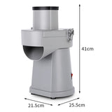 220V Electric Multifunctional Vegetable Cutter Slicer Lemon Potato Commercial Dicing hine Shredde Food Processor