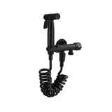 Toilet Hand Faucet Bathroom Bidet Shower Sprayer Hose Tank Hooked Holder Easy Install for Women's Health Protection