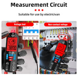 BSIDE A1X Handheld Digital Multimeter Electric Test Pen Professional Voltage Resistance Diode Tester Live Wire Recognition Meter