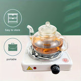 1pc, Household Temperature Controlled Electric Stove, Single Hair Heat Pipe Electric Heating Plate