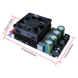 ZK-3002 Stereo Amplify 300WX2 Bridged Mono 600W TPA3255 Digital Power Audio Amplifier Board for Subwoofer Speaker