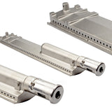 Cast Stainless Steel 304 BBQ Grill Burners Replacement Parts for Gas Grills From Bull Cal Flame Aussie Jenn AIR Steele BroilChef
