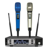 EW135G4 SKM9100 Stage Performance Home KTV High Quality UHF Professional Dual Wireless Microphone System Dynamic Long Distance