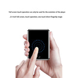 Music Player with Touch Full-Screen Function 2.5 Smart Players Voice Recorder