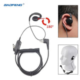 Motorola Ear Hook Earpiece Headphone PTT Mic Microphone for EP450 EP350 CP040 GP300 GP88S CP140 CP160 Walkie Talkie Accessories