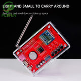 FM Radio Electronic Kit Adjustable Frequency 150Hz-20KHz Digital Display DIY Soldering Project Practice Solder